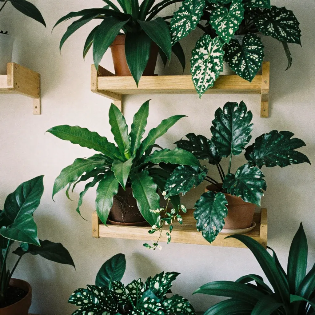 Team working on vertical garden design